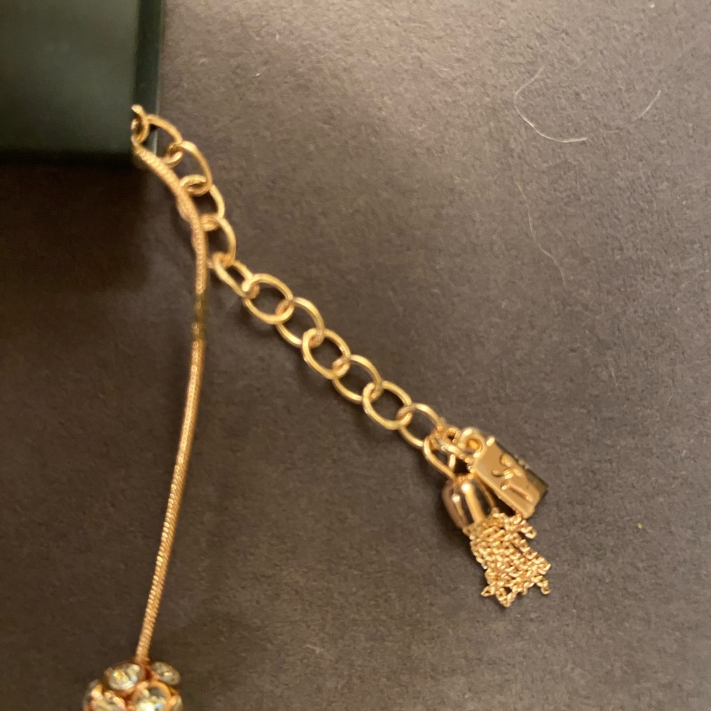 Simply Vera Wang NWT - Rose Gold Station Necklace - Women Jewelry - Picture 5 of 7